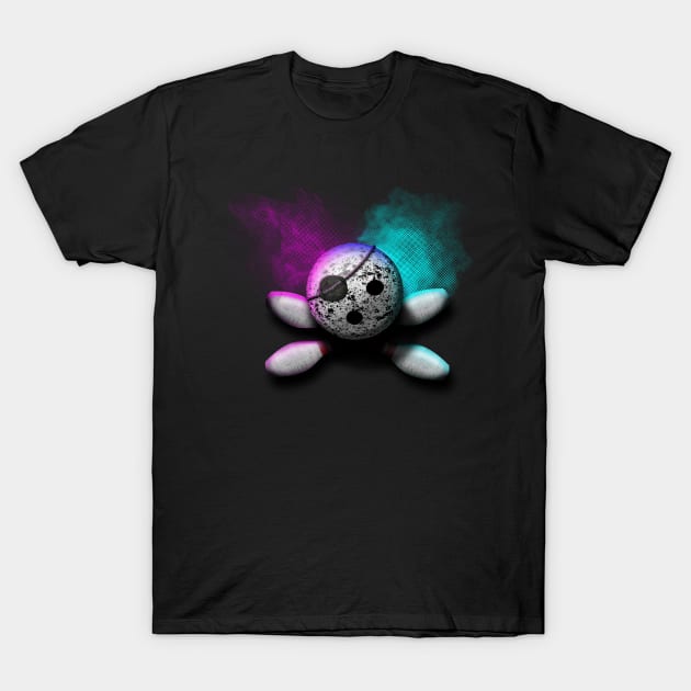 Bowling Pirate T-Shirt by GeoffMorton